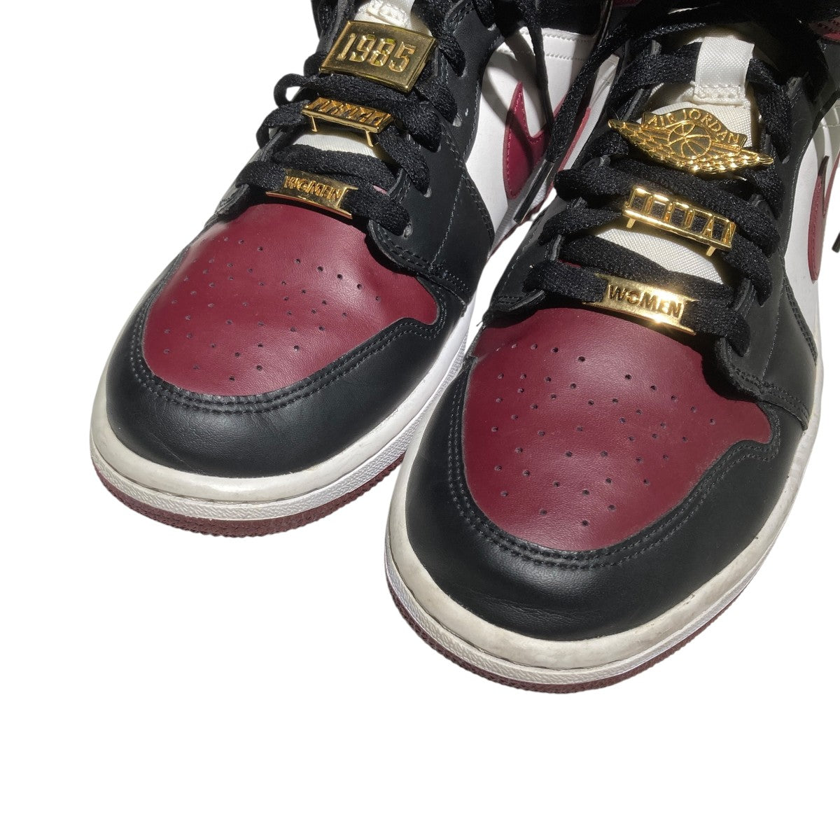 NIKE Air Jordan 1 Mid Dark BeetrootハイカットスニーカーCZ4385-016 古着・中古-7枚目のアイテム画像