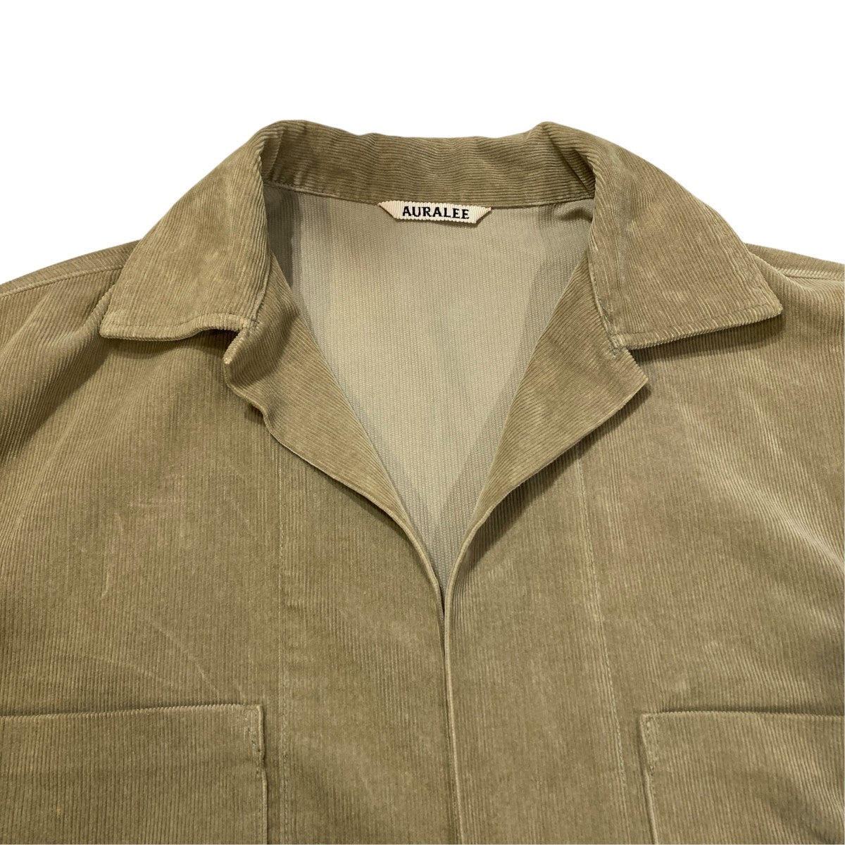 20WASHED CORDUROY SHIRT JACKETジャケットABSS01NC