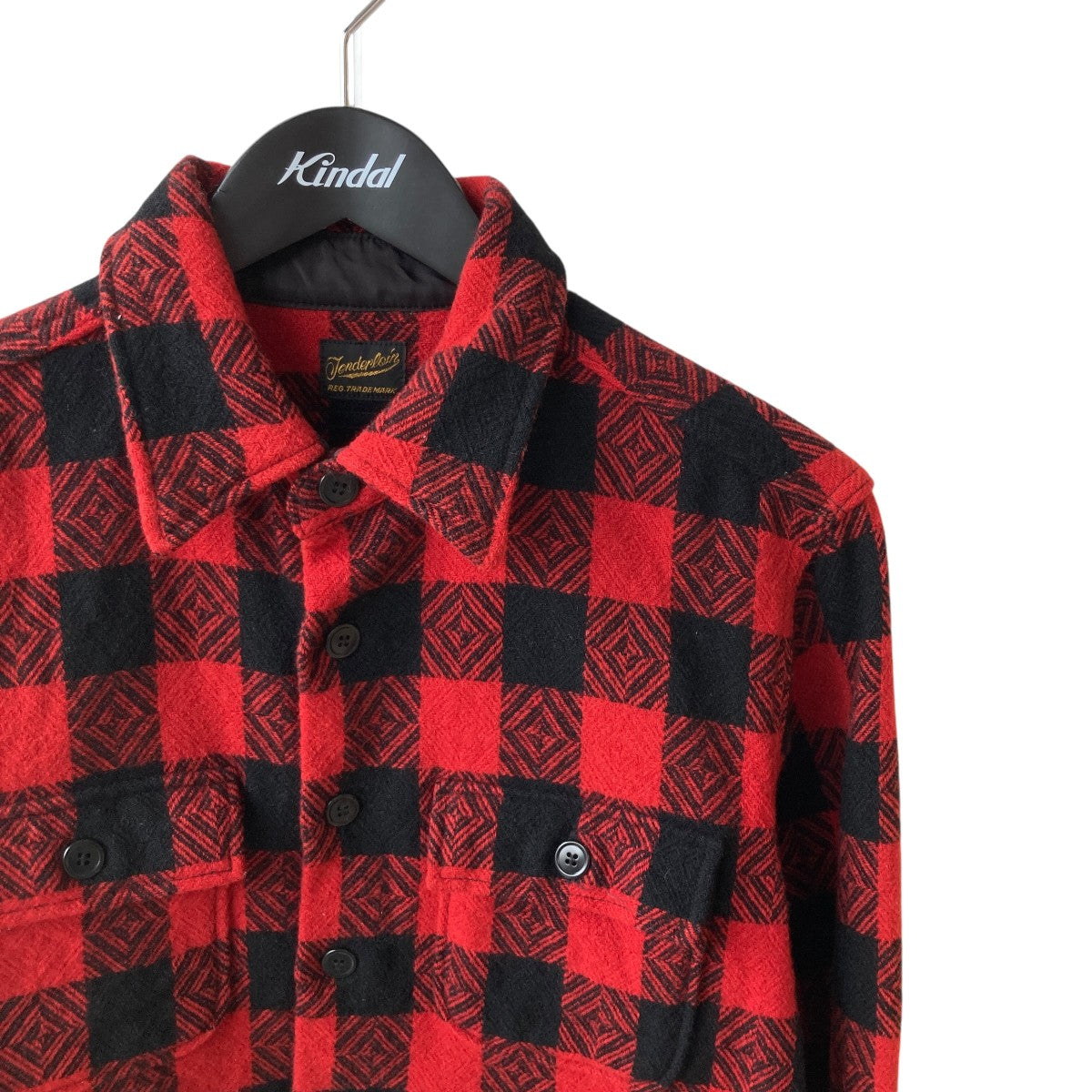 TENDERLOIN バッファローチェックシャツ 古着・中古-3枚目のアイテム画像