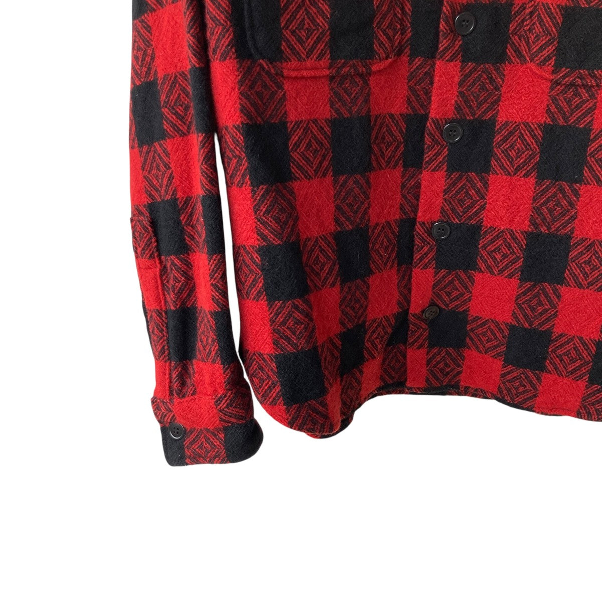 TENDERLOIN バッファローチェックシャツ 古着・中古-4枚目のアイテム画像