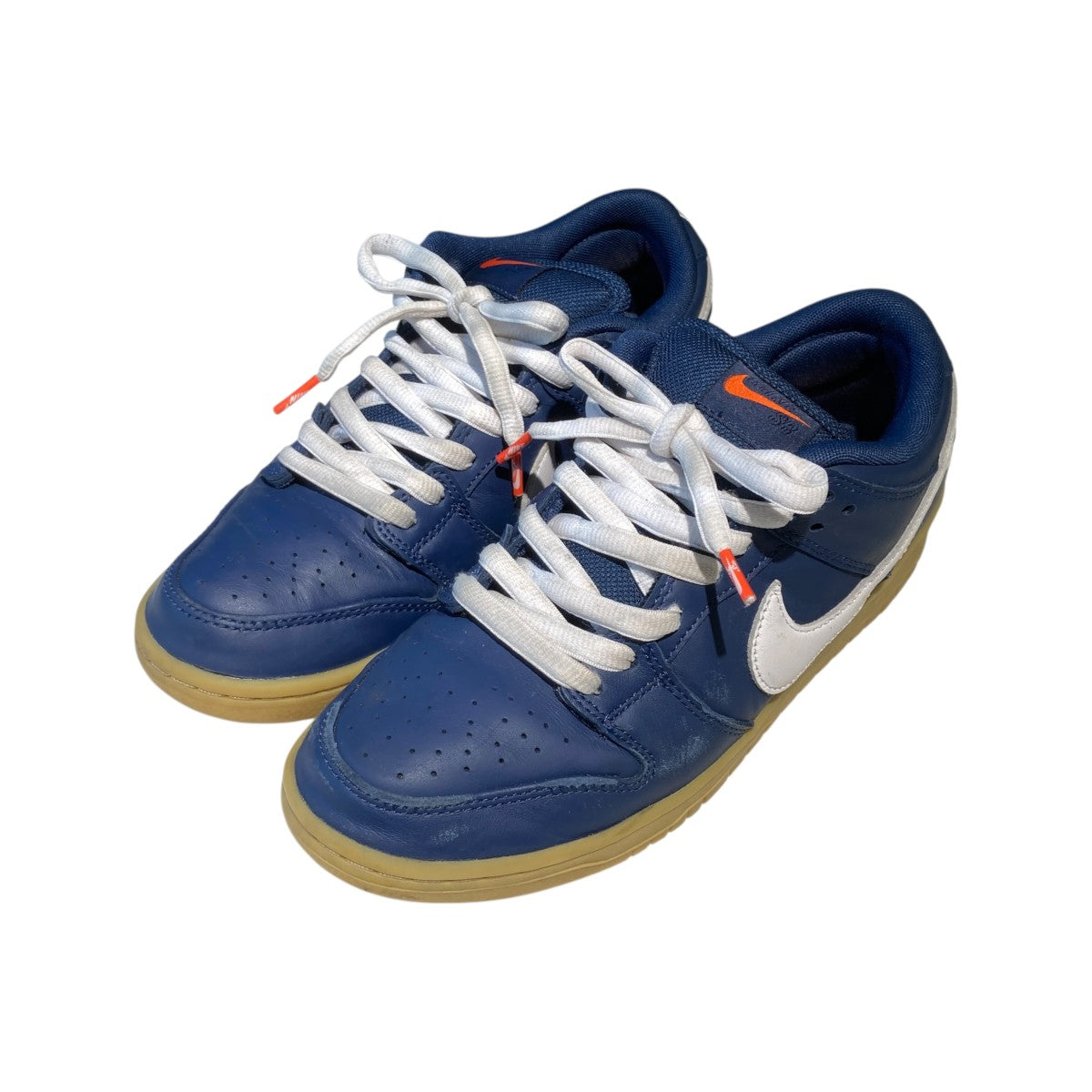 NIKE SB Dunk Low Pro ISO Orange Label Navy GumローカットスニーカーFJ1674-400 古着・中古-1枚目のアイテム画像