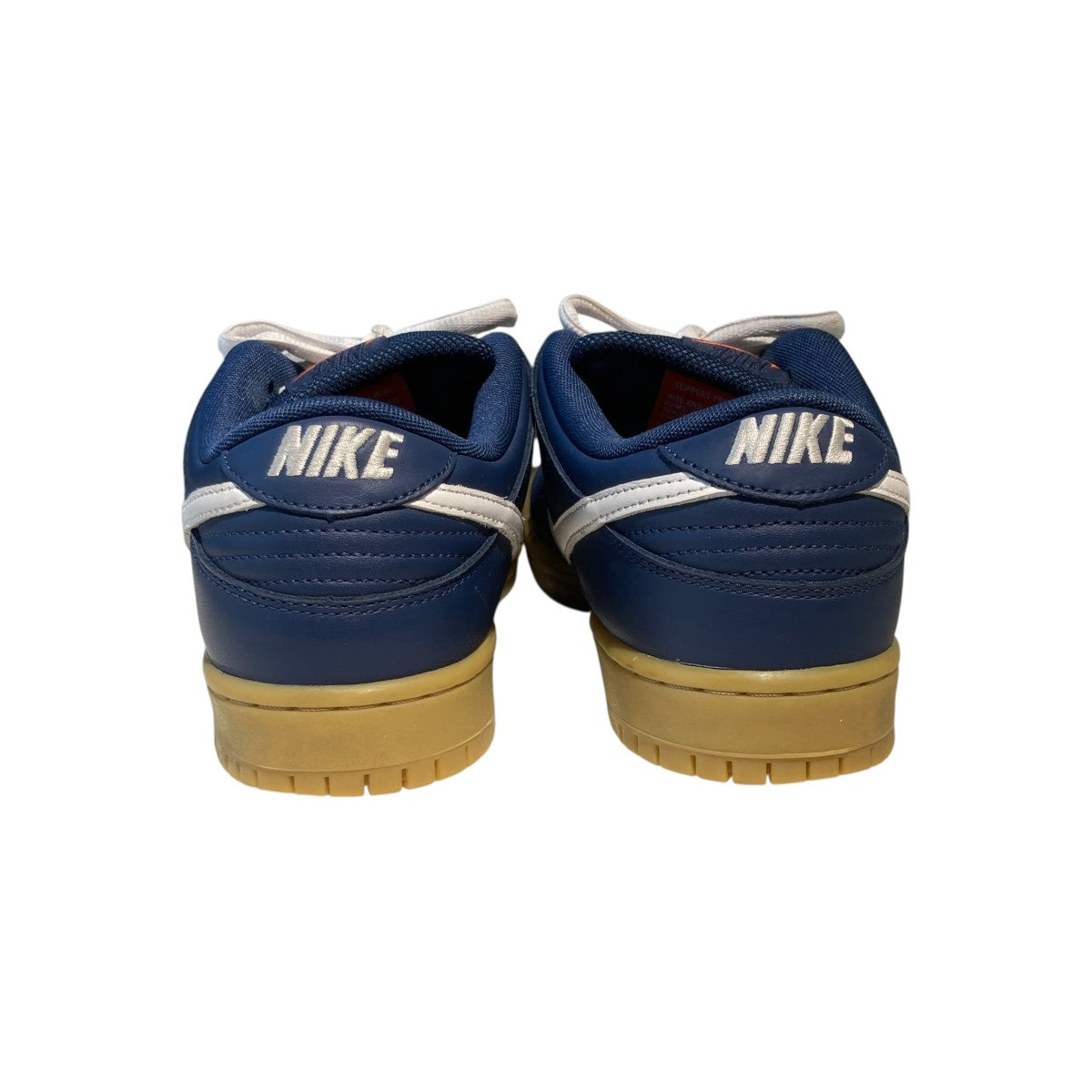 NIKE SB Dunk Low Pro ISO Orange Label Navy GumローカットスニーカーFJ1674-400 古着・中古-4枚目のアイテム画像