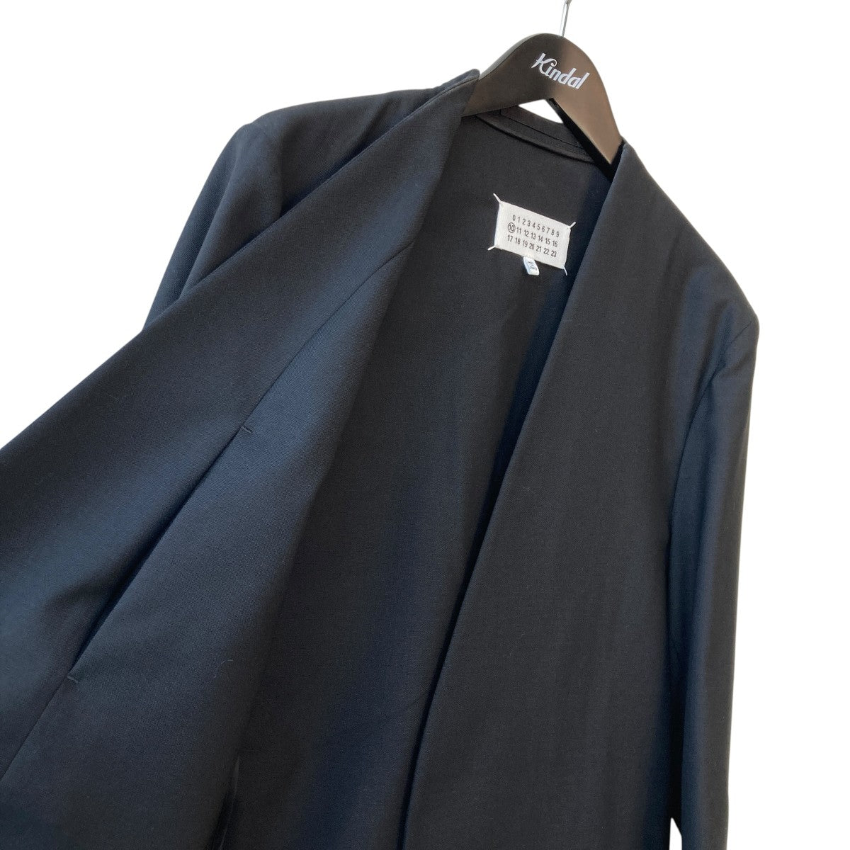 Maison Margiela(メゾンマルジェラ) 22SSNO COLLAR JACKETノーカラー