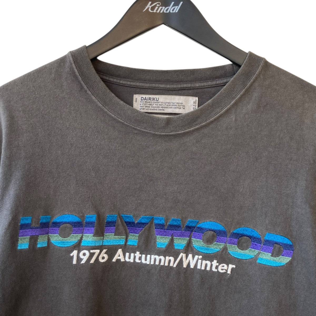 DAIRIKU 19AWHOLLYWOOD Layered T-Shirtロングカットソー20AW C-4 古着・中古-3枚目のアイテム画像
