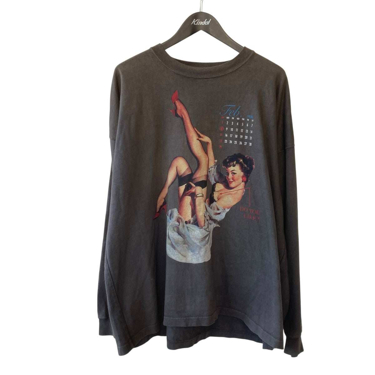 DAIRIKU(ダイリク) 20AWPinup Girl Long Sleeve Teeロングカットソー