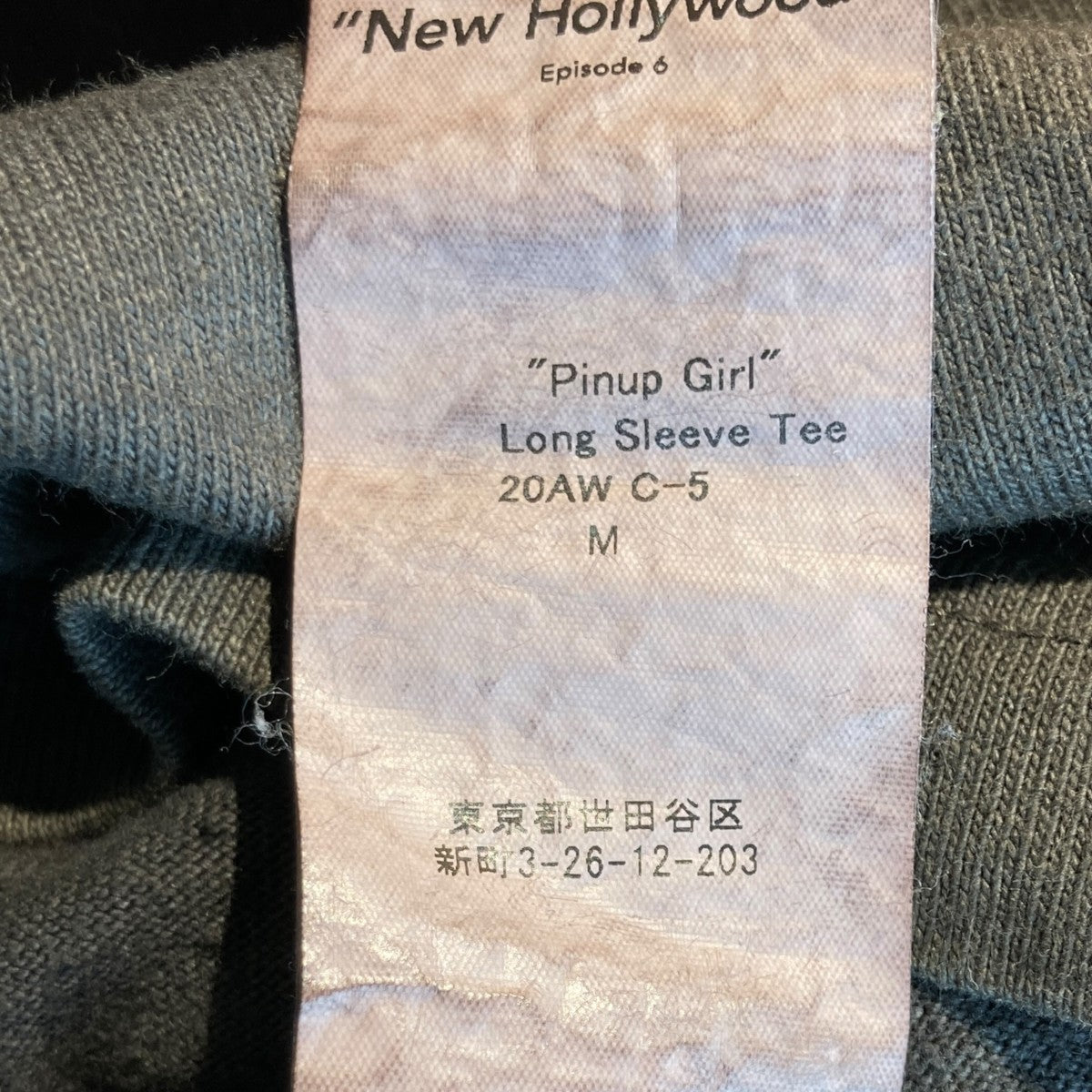 DAIRIKU(ダイリク) 20AWPinup Girl Long Sleeve Teeロングカットソー