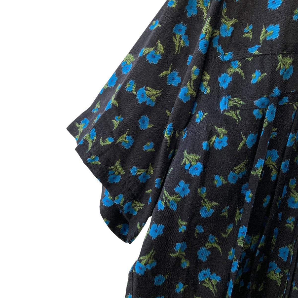 DAIRIKU 21SSOpen Collar Shirt総柄半袖シャツ21SS S-4 古着・中古-4枚目のアイテム画像