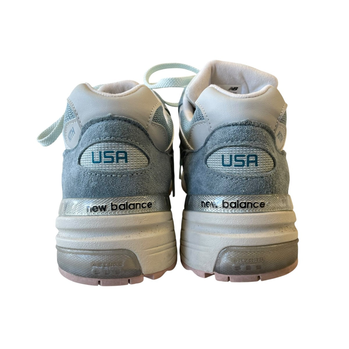 NEW BALANCE×KITH 992 Aegean BlueスニーカーU992KT 古着・中古-4枚目のアイテム画像