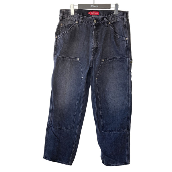Supreme(シュプリーム) 23SSDOUBLE KNEEデニムパンツ ブラック サイズ