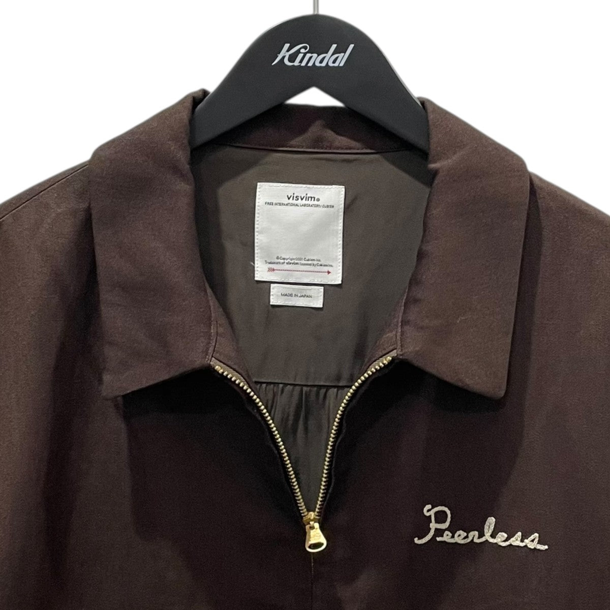 VISVIM 24AW ジップアップジャケット ALCAN JKT アルカンジャケット 0124205013015 古着・中古-3枚目のアイテム画像