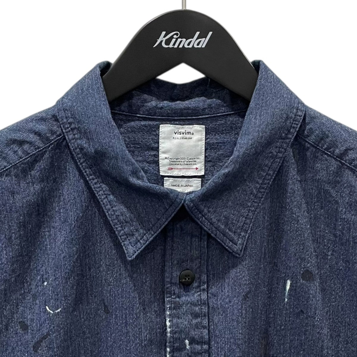 VISVIM(ビズビム) 26SS プルオーバーシャンブレーデニムシャツ 1910 P