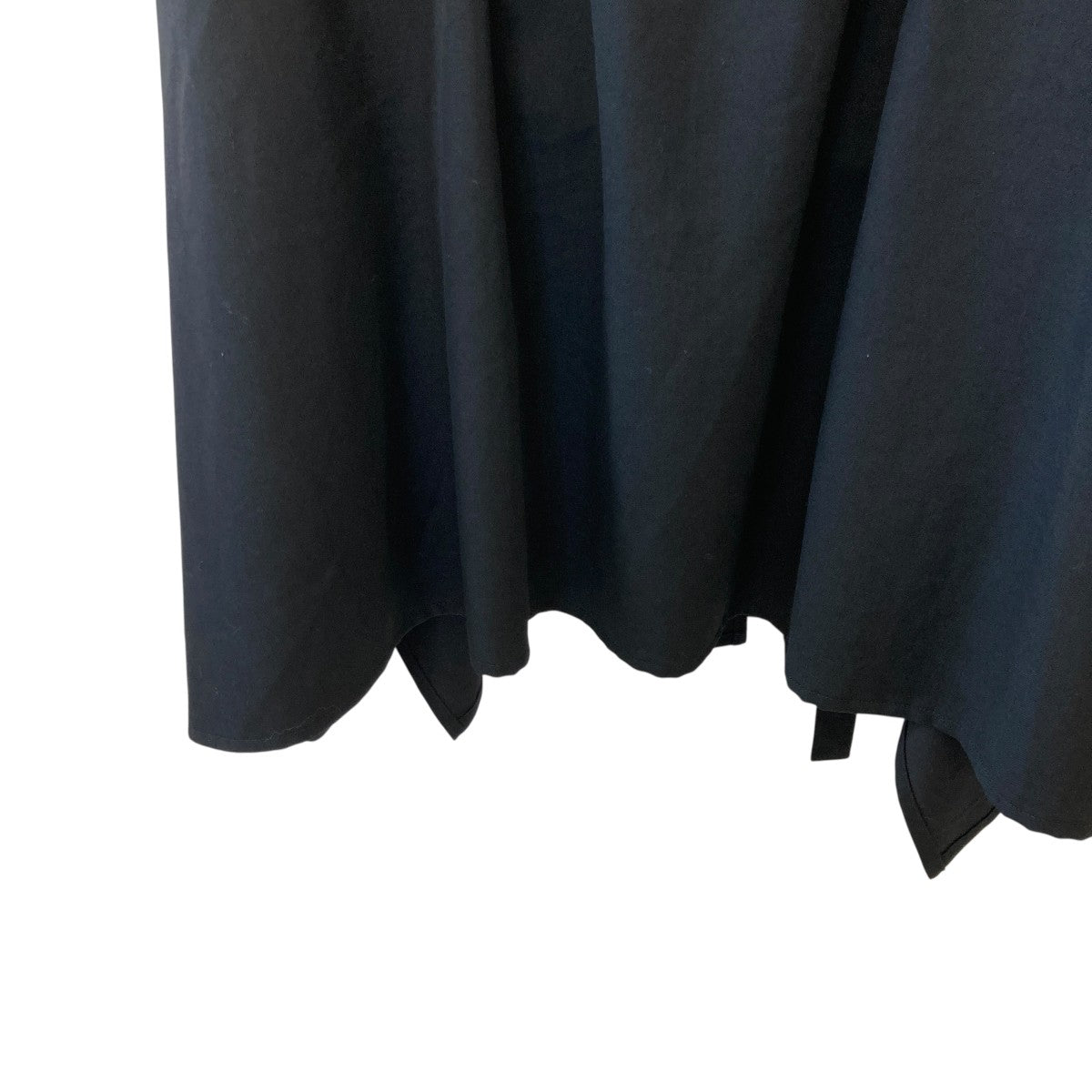 25SSWOOL GABARDINE SIDE CUT-OUT DRESSESフード ワンピースGP-D05-100-1