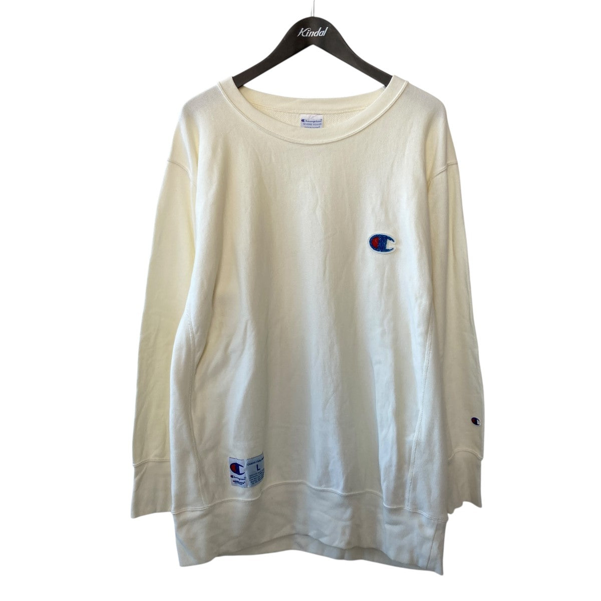 ロゴビーズ刺繍 スウェットトレーナーC8 B007