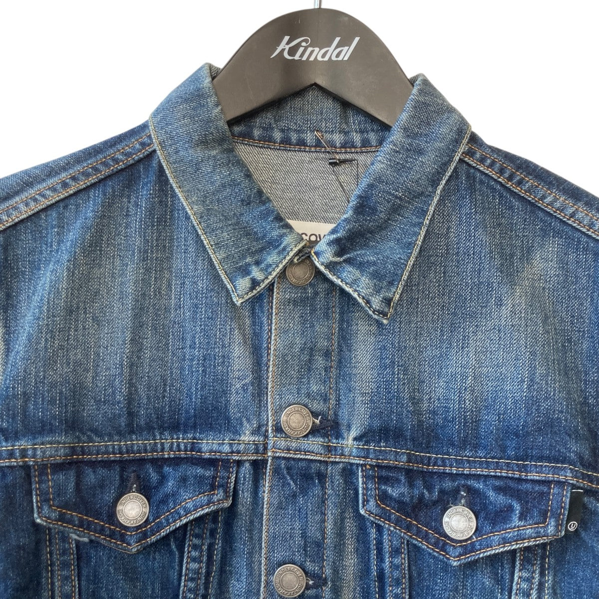 UNDERCOVER(アンダーカバー) 25SSユーズド加工デニムジャケット