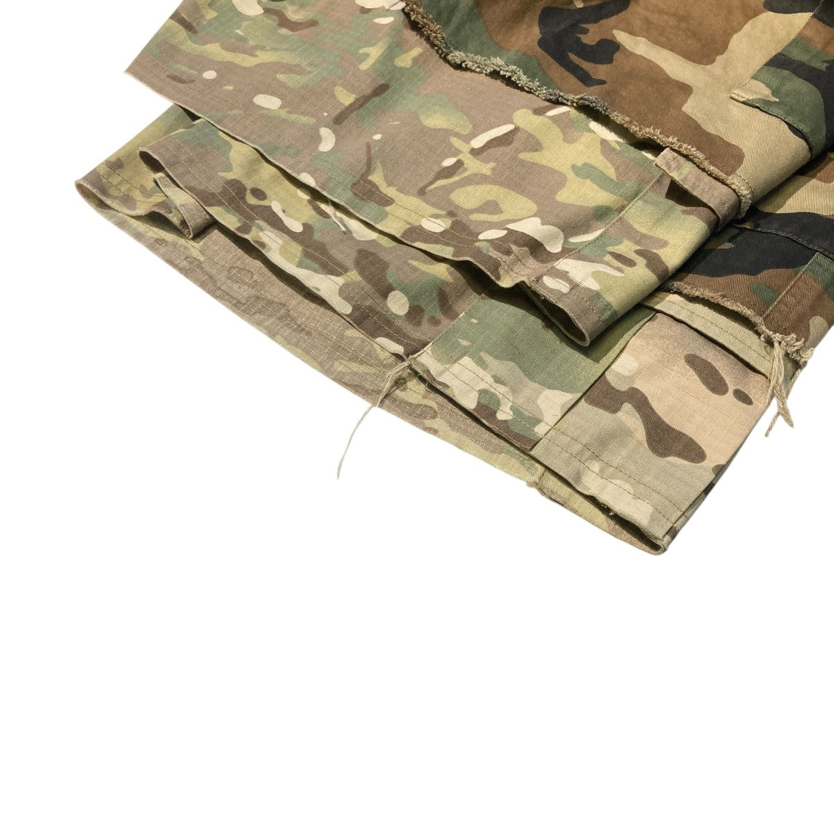 PROJECT G／R Layered Skirt Camo Cargo Shortsハーフパンツ 古着・中古-6枚目のアイテム画像