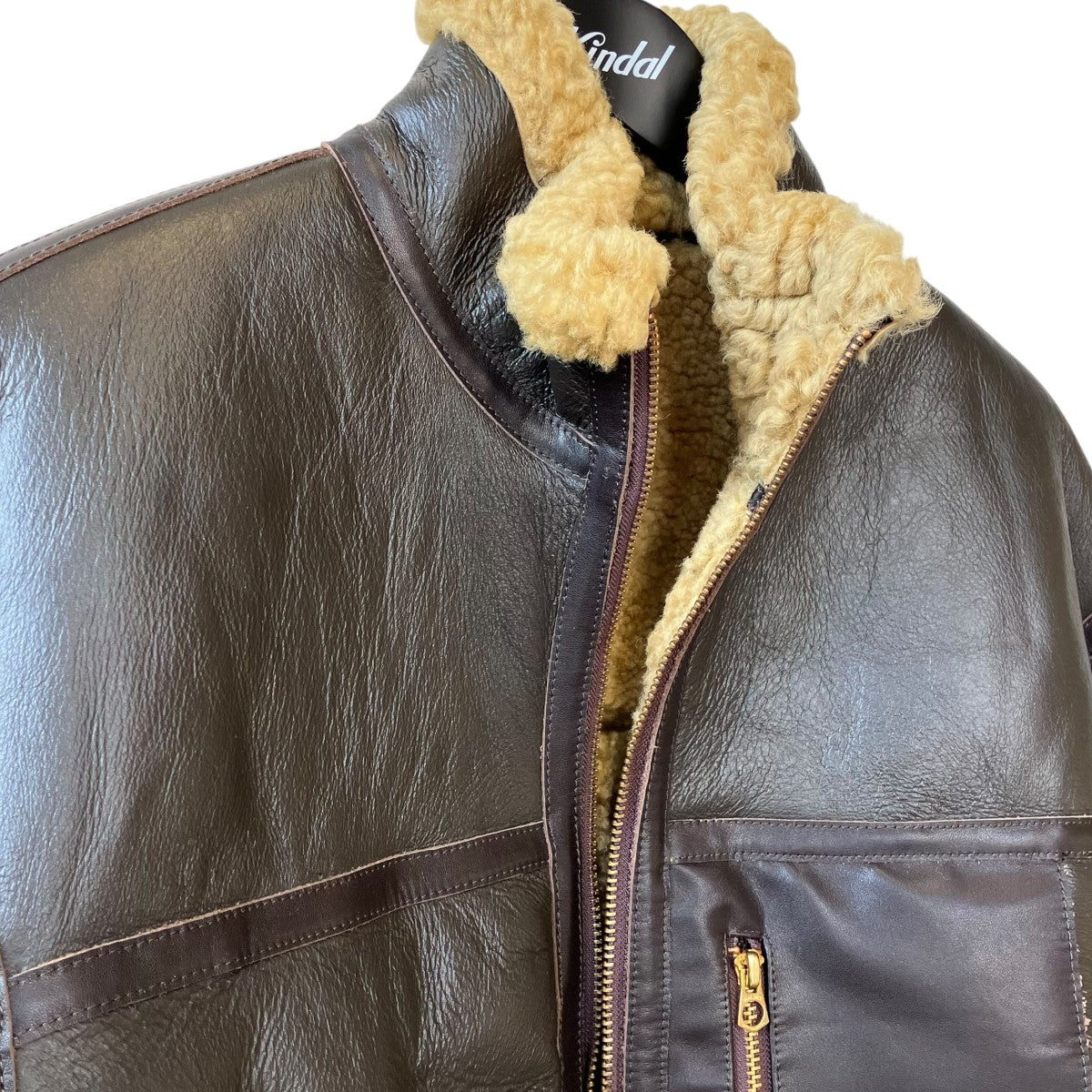 MOUTON REVERSIBLEリバーシブル ムートン レザージャケット