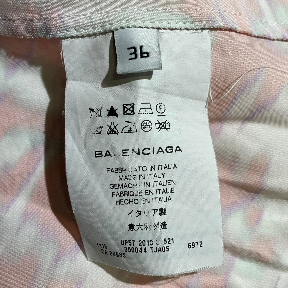BALENCIAGA ブラウス350044 古着・中古-5枚目のアイテム画像