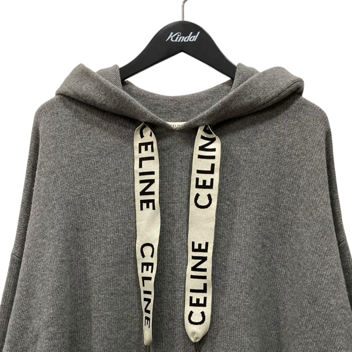 CELINE ニットパーカー2A97Q373N 古着・中古-2枚目のアイテム画像