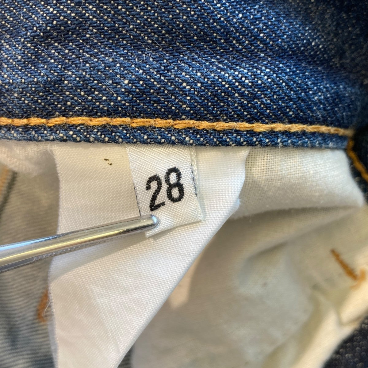 HELMUT LANG classic raw denimデニムパンツ 古着・中古-7枚目のアイテム画像