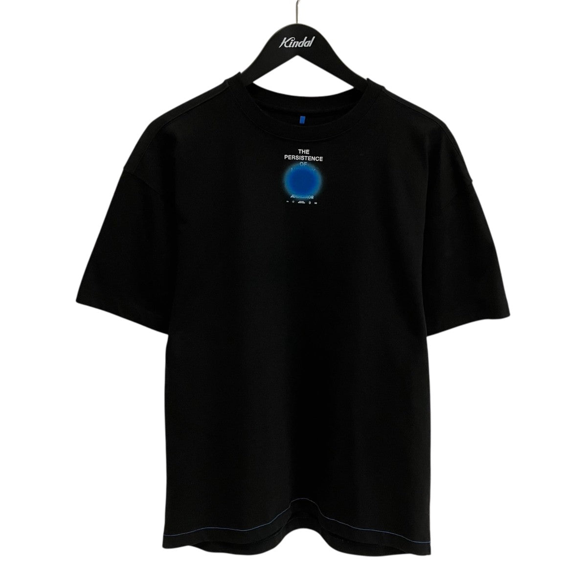 ADER error Eternity T-shirt Product． 50半袖TシャツBO01SSTS0117BK 古着・中古-1枚目のアイテム画像