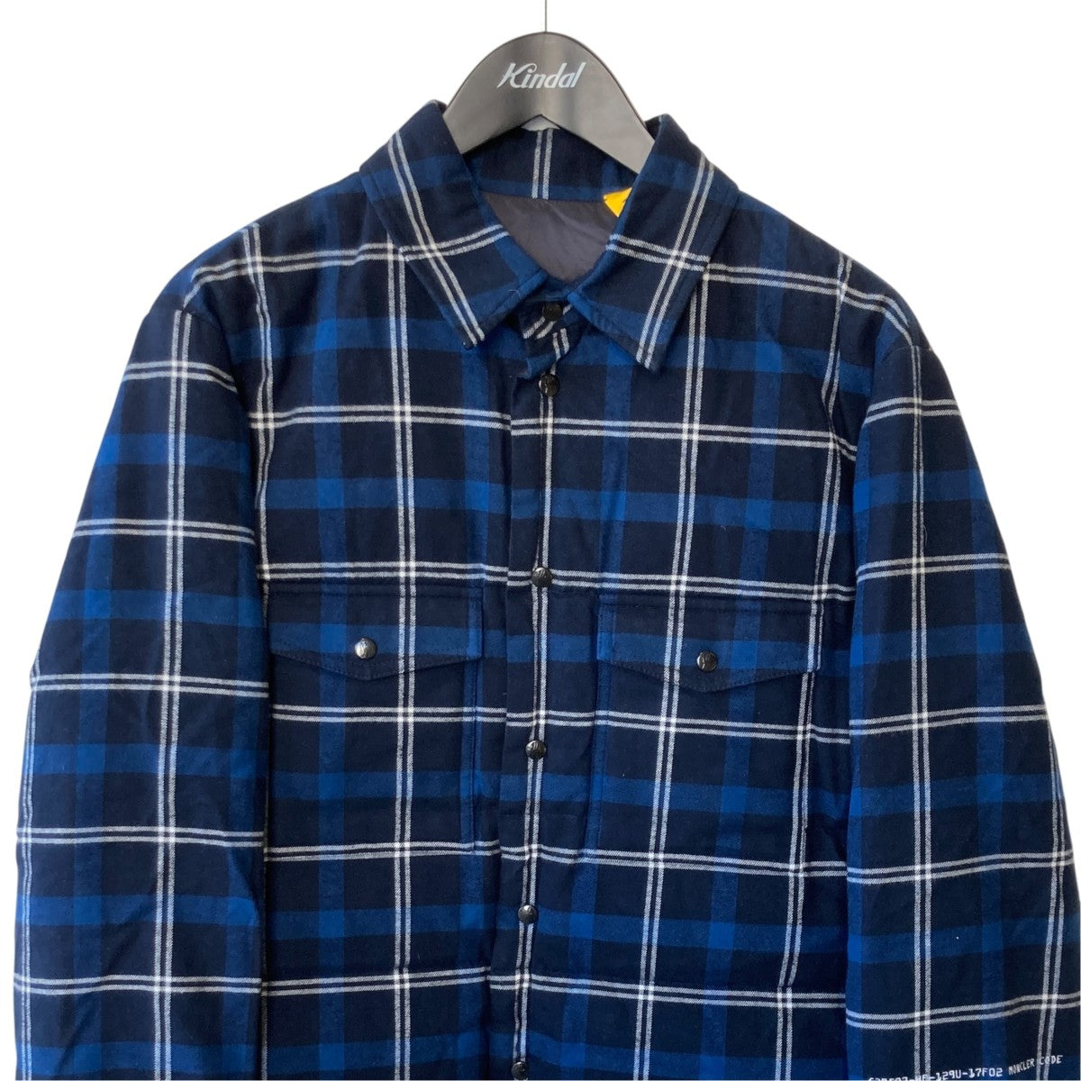 MONCLER×FRAGMENT DESIGN チェックダウンジャケットD209U4031950 古着・中古-2枚目のアイテム画像