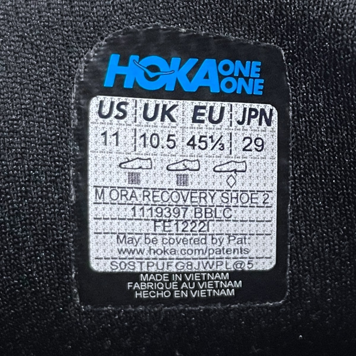 HOKAONEONE スリッポンスニーカー ORA RECOVERY SHOE 2 オラ リカバリー シュー 2 1119397 古着・中古-7枚目のアイテム画像