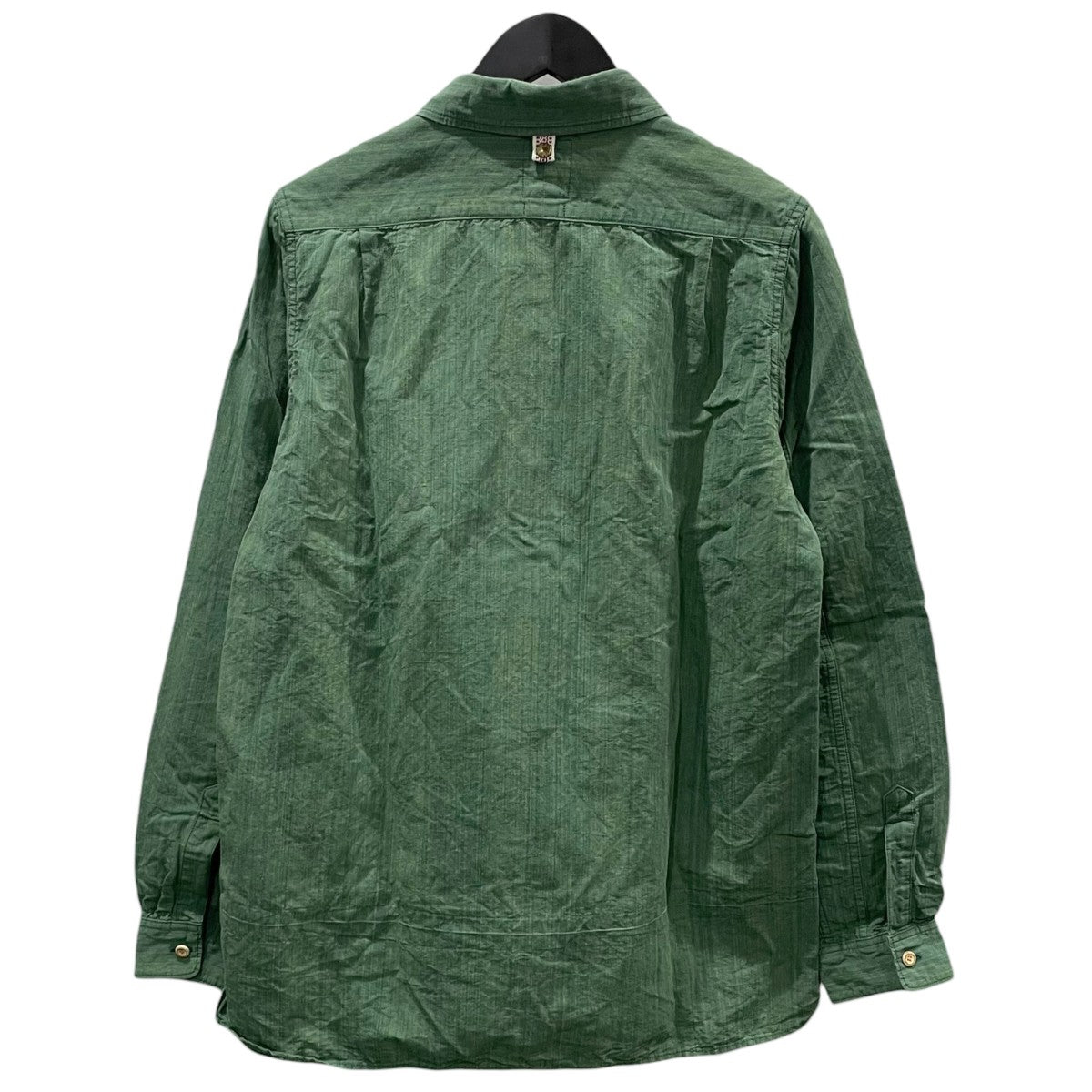 VISVIM(ビズビム) 16SS コットンリネンシャツ LONG RIDER SHIRT L／S
