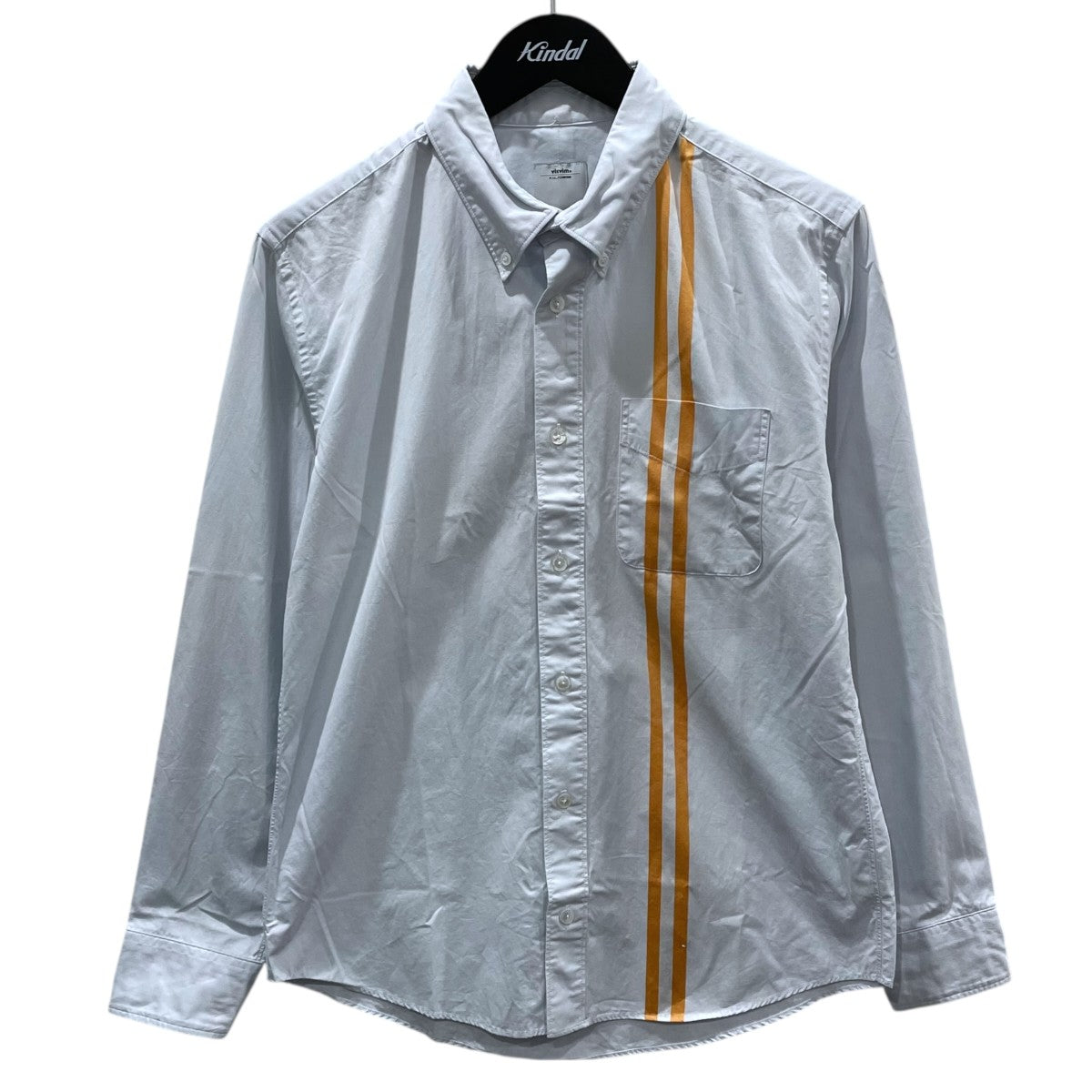 VISVIM ボタンダウンシャツ LE MANS B．D． SHIRT ル マン ボタンダウンシャツ VS0001340 古着・中古-1枚目のアイテム画像