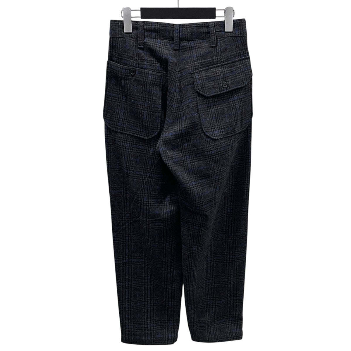 21AW グレンチェック柄タックパンツ Carlyle Pant - Poly Wool Glen Plaid カーライルパンツ ポリウールグレンプレイド JL203