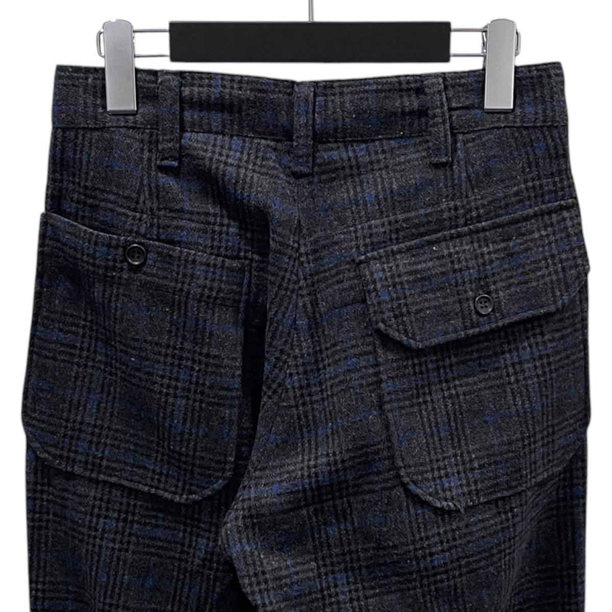 21AW グレンチェック柄タックパンツ Carlyle Pant - Poly Wool Glen Plaid カーライルパンツ ポリウールグレンプレイド JL203