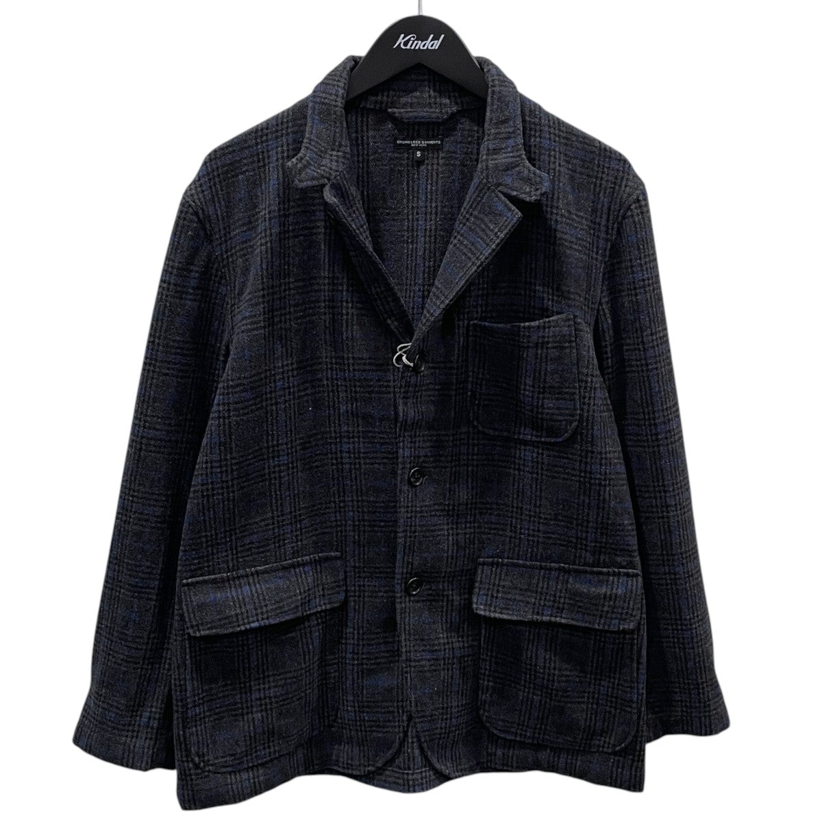 グレンチェック柄3Bジャケット Loiter Jacket - Poly Wool Glen Plaid ロイタージャケット - ポリウール グレンプレイド JL112