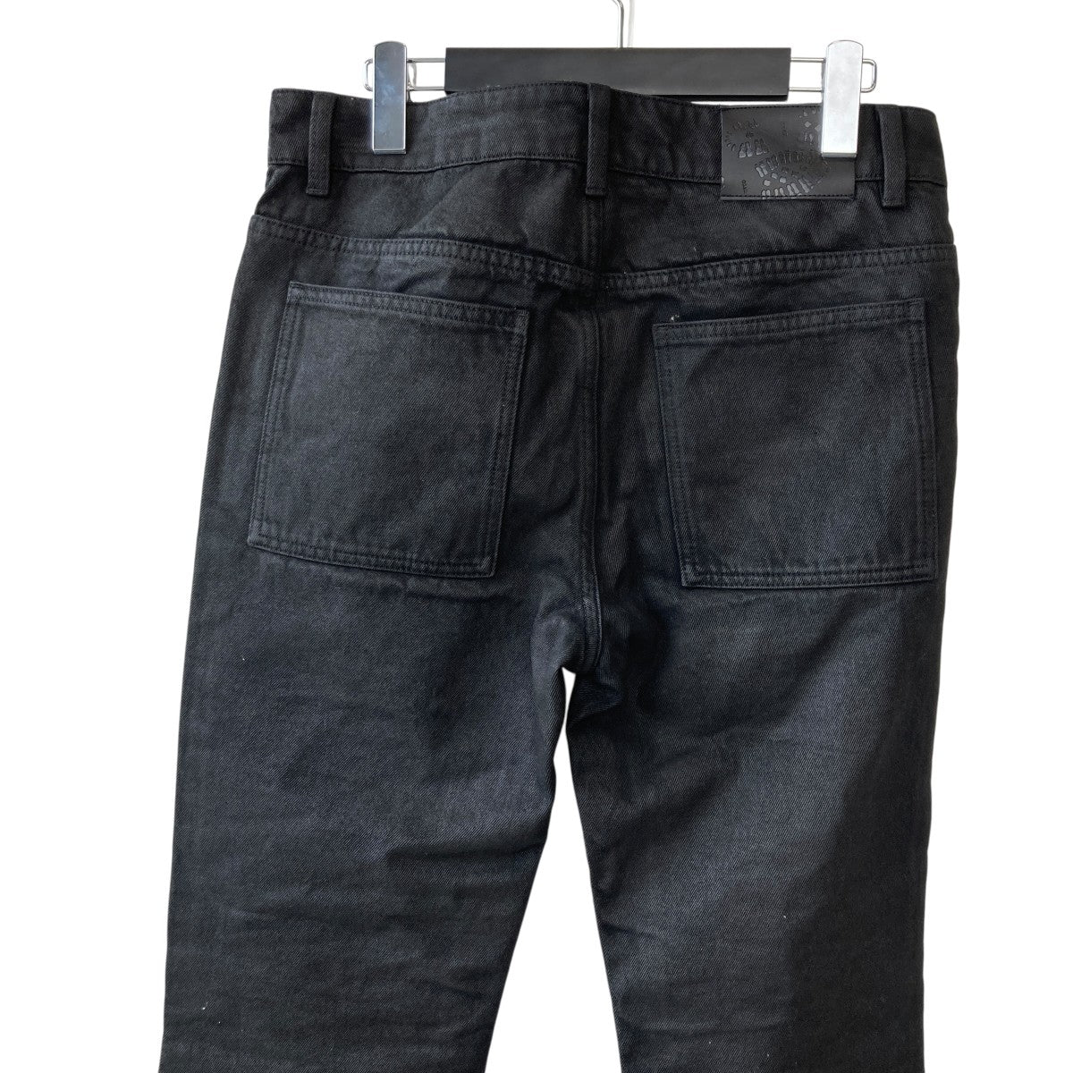 GOAR ARCHIVEレザーデニム ゴア・アーカイブ goar．archive flare pants コーティングデニム