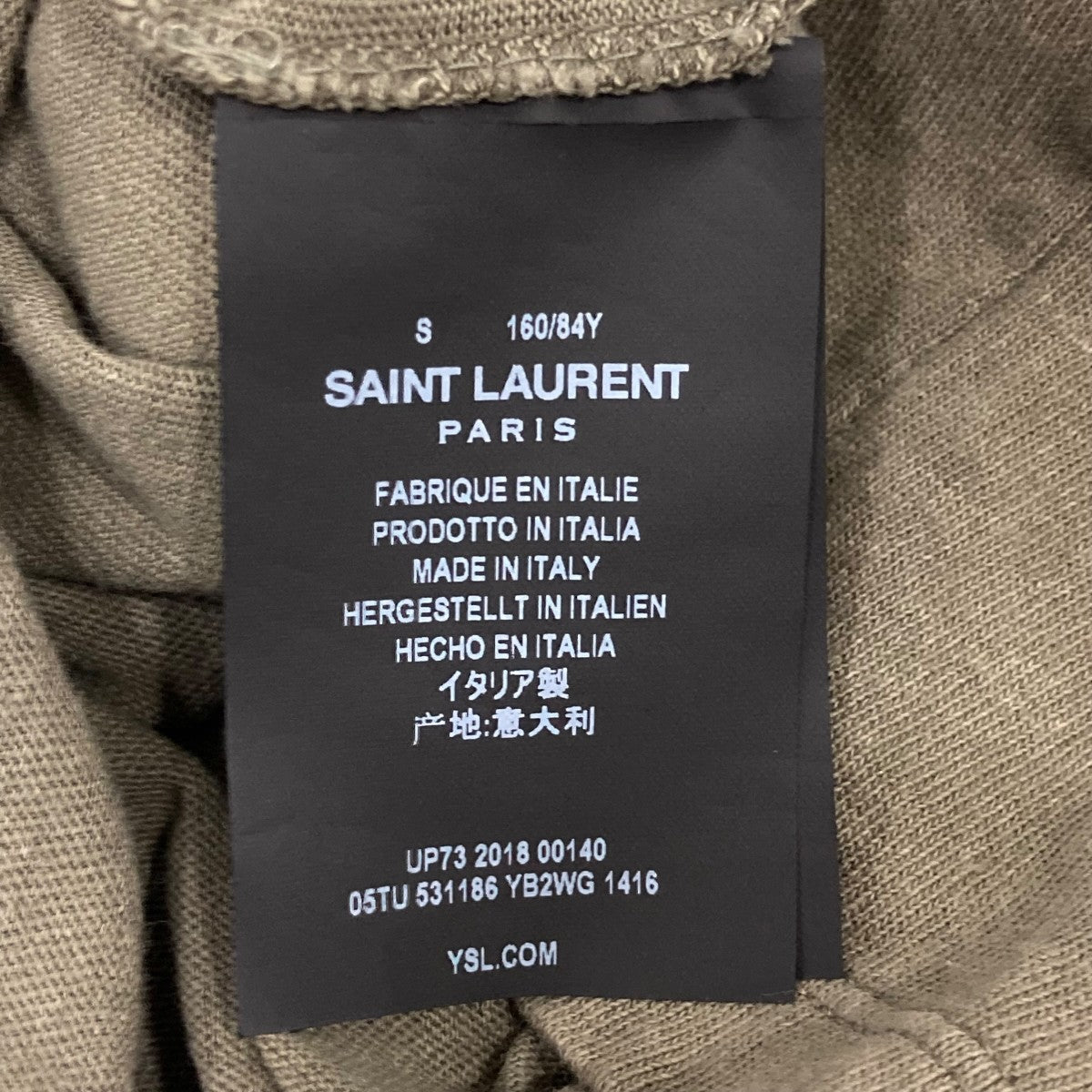 Saint Laurent Paris 半袖Tシャツ531186 古着・中古-7枚目のアイテム画像