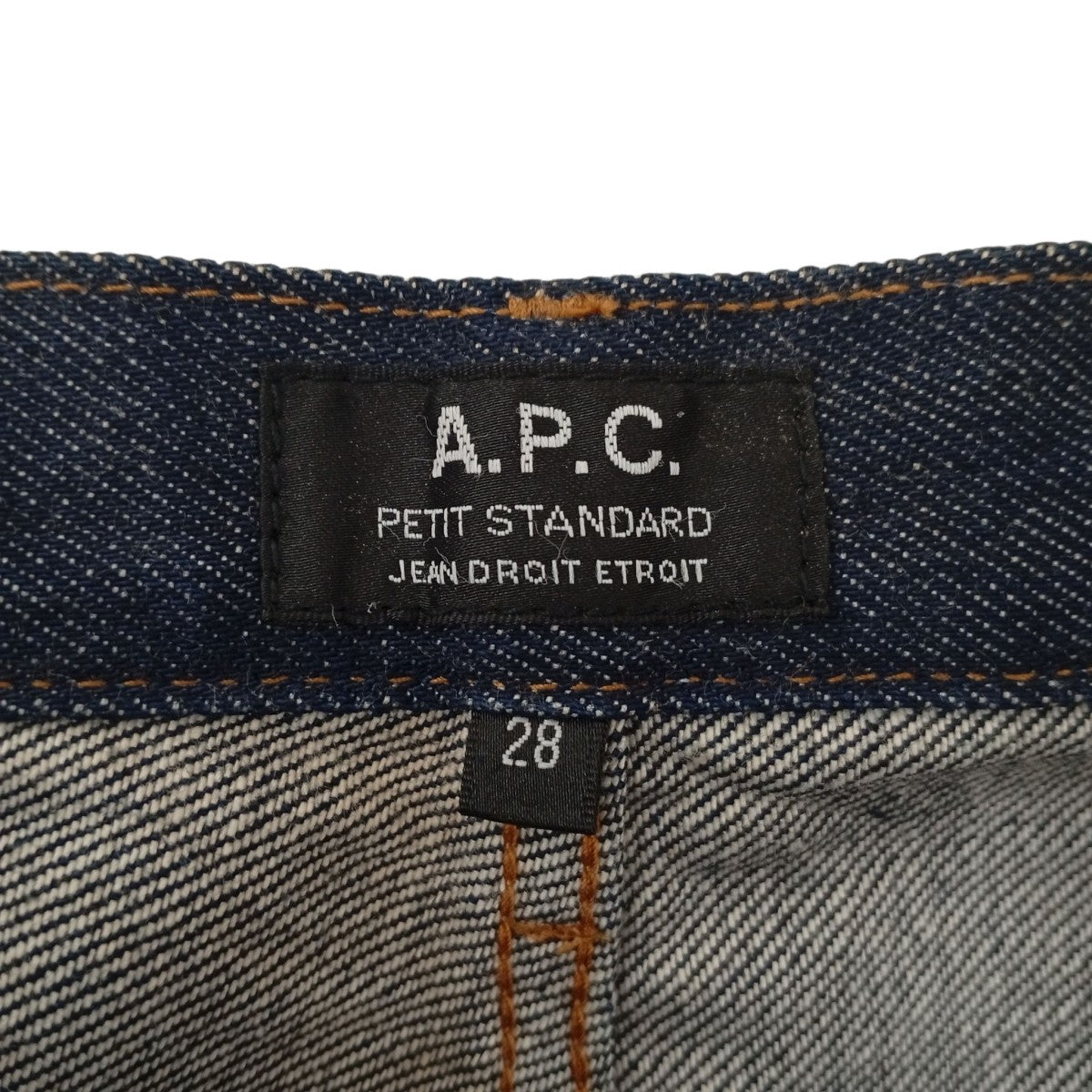 A．P．C． PETIT STANDARDデニムパンツ 古着・中古-4枚目のアイテム画像