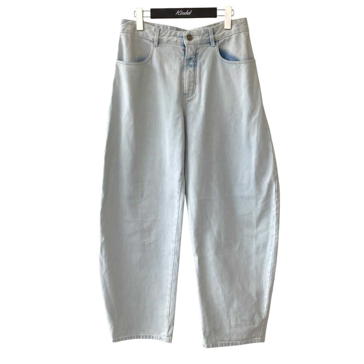ALAIA Low Waist Round JeansデニムパンツAA9P1216D006B 古着・中古-1枚目のアイテム画像