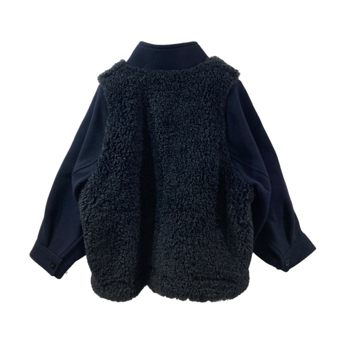 DOUBLE FACE FAUX SHEARLING DUFFEL JACKETジャケット252-17549