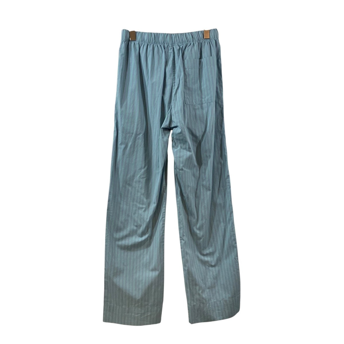 TEKLA×AURALEE COTTON POPLIN PYJAMAS PANTSストライプパンツ スカイ