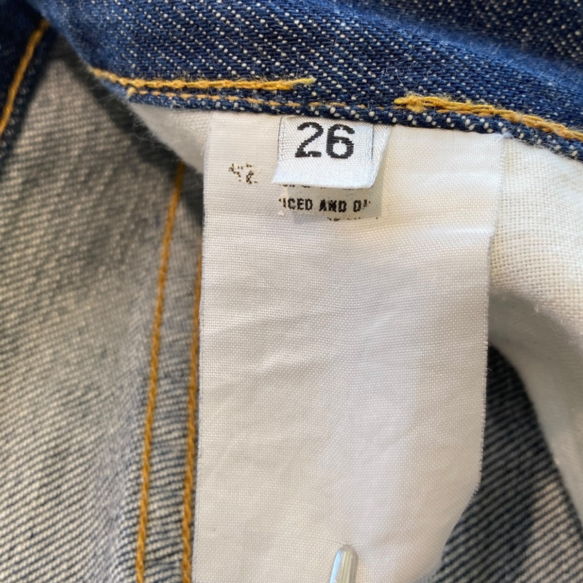 HELMUT LANG(ヘルムートラング) デニムパンツ インディゴ サイズ 26