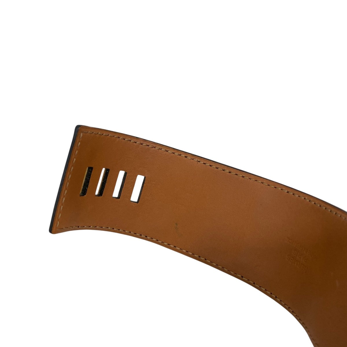 HERMES(エルメス) コリエ ド シアンQ刻印 ブレスレット ブラウン