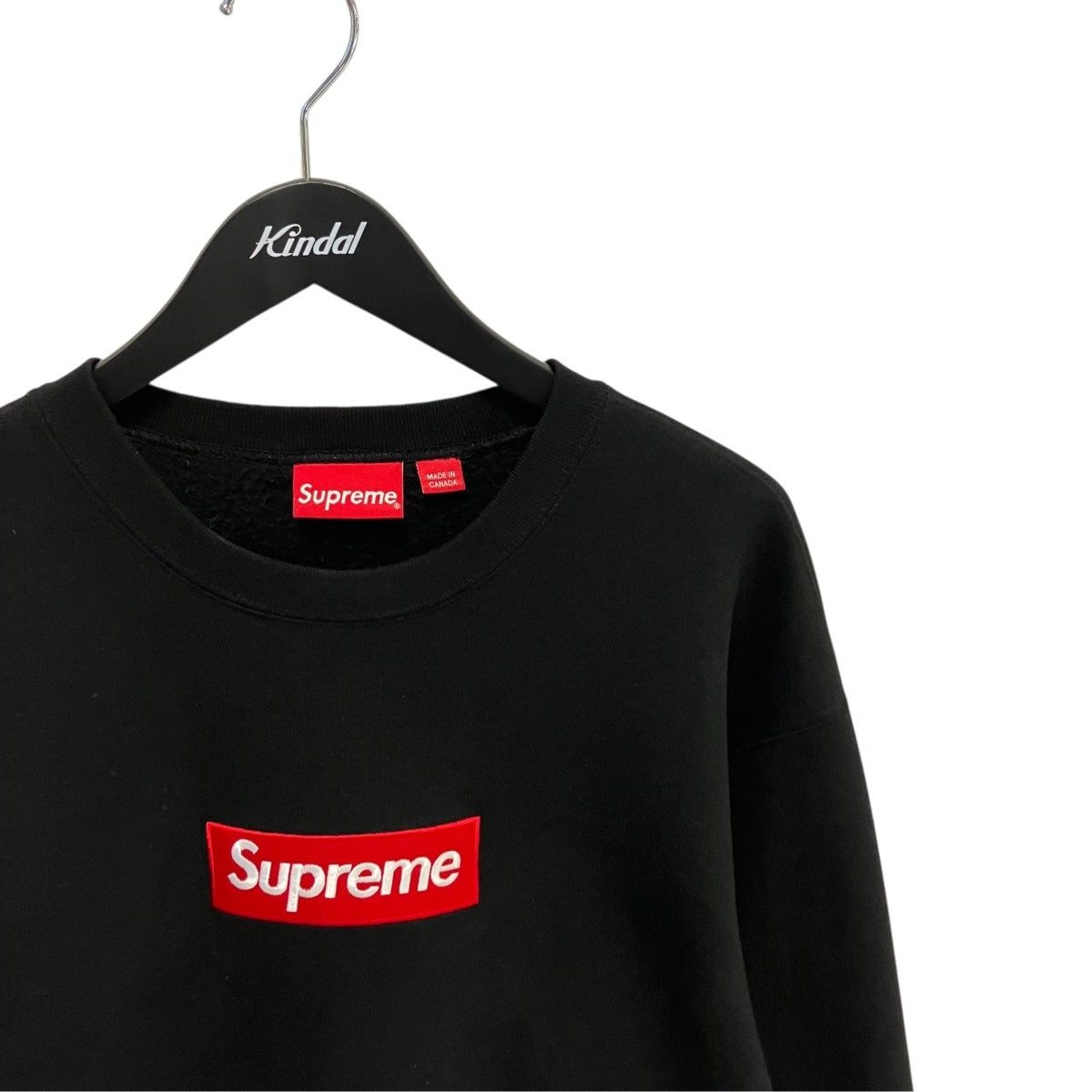 supreme トレーナー Supreme(シュプリーム) 22AWBOX LOGO CREWNECKトレーナー ブラック