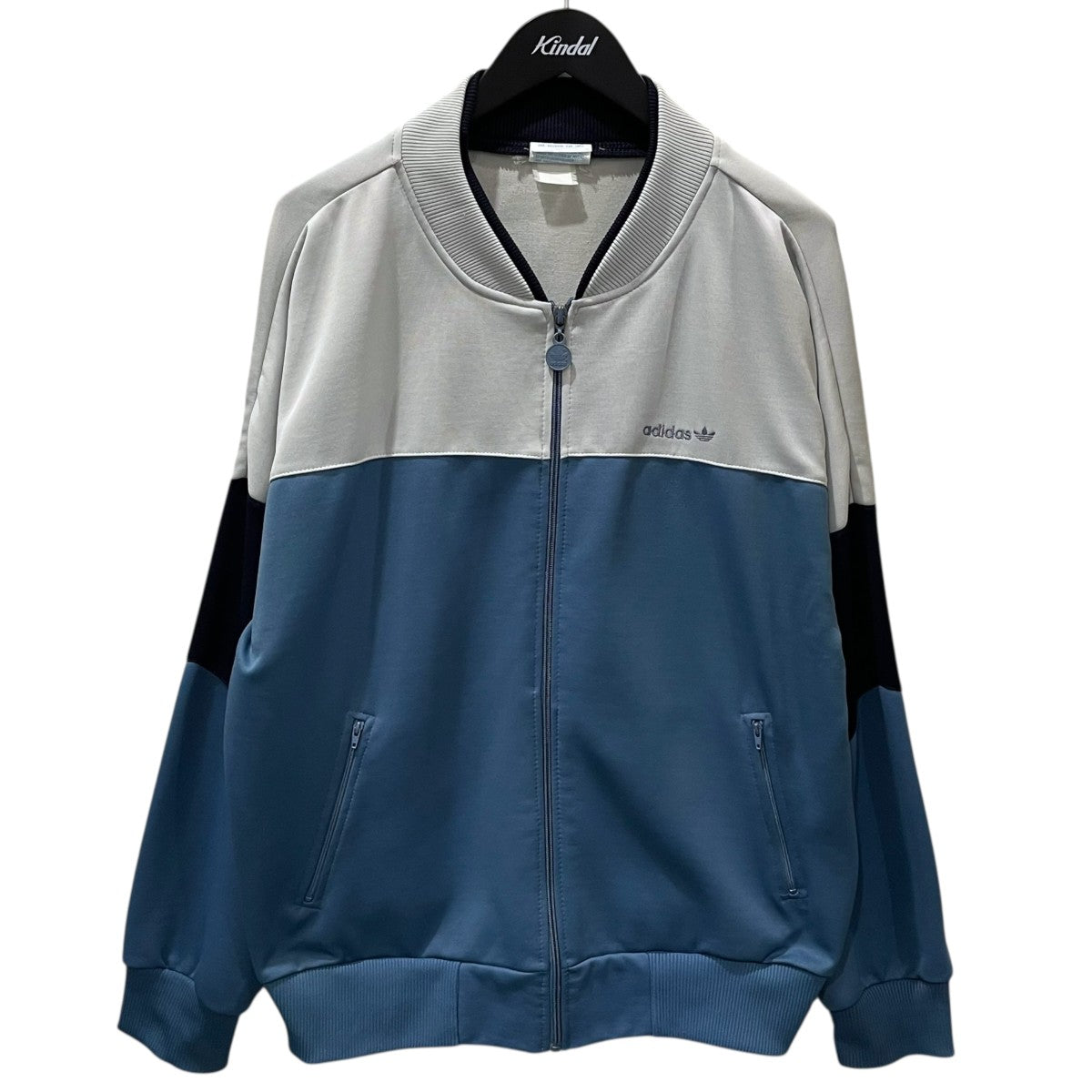 adidas 80s ジップアップジャケット Track Jacket トラックジャケット 台湾製 古着・中古-1枚目のアイテム画像