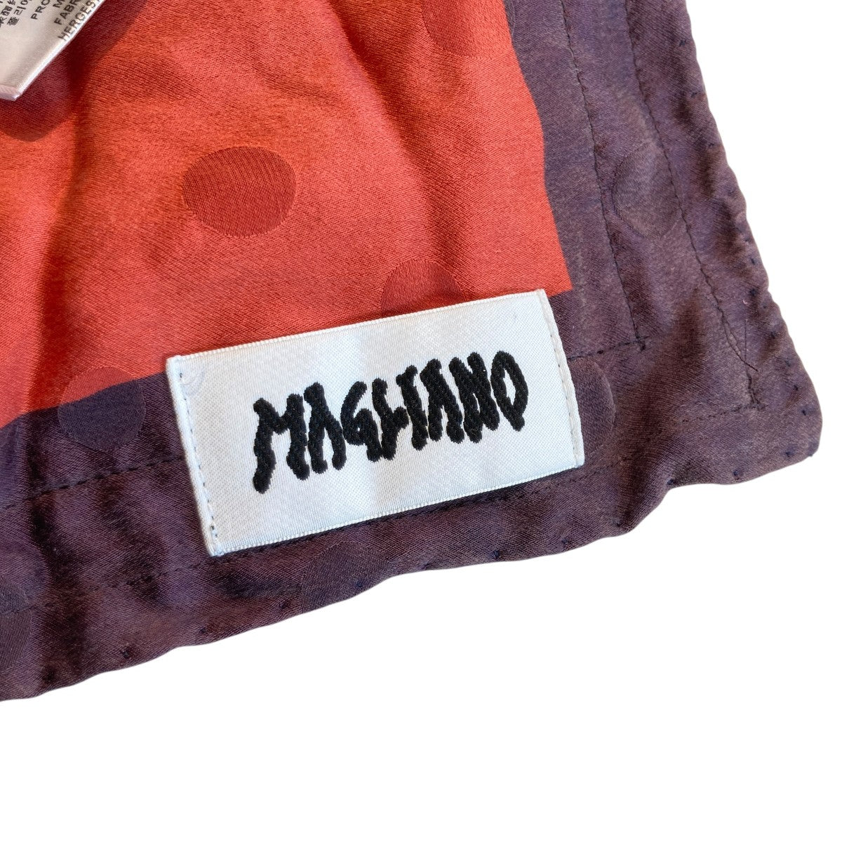 MAGLIANO SURRLUS PADDED FOULARDスカーフMAXM AC01FA21 古着・中古-7枚目のアイテム画像