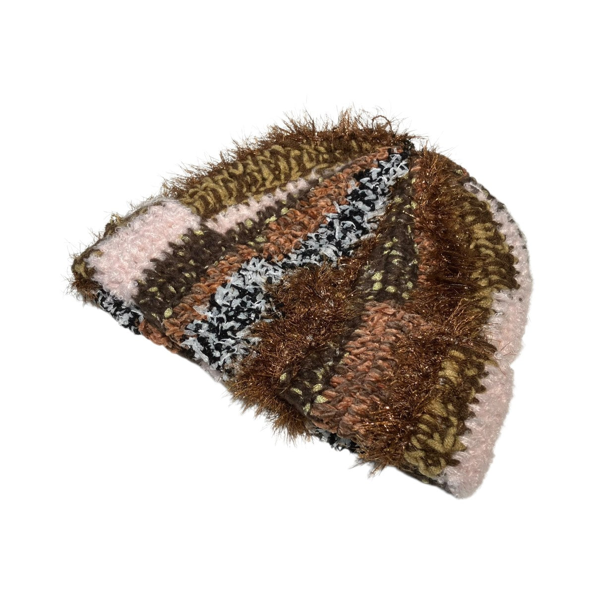 25AWTINSEL STRIPE BEANIEニットキャップ