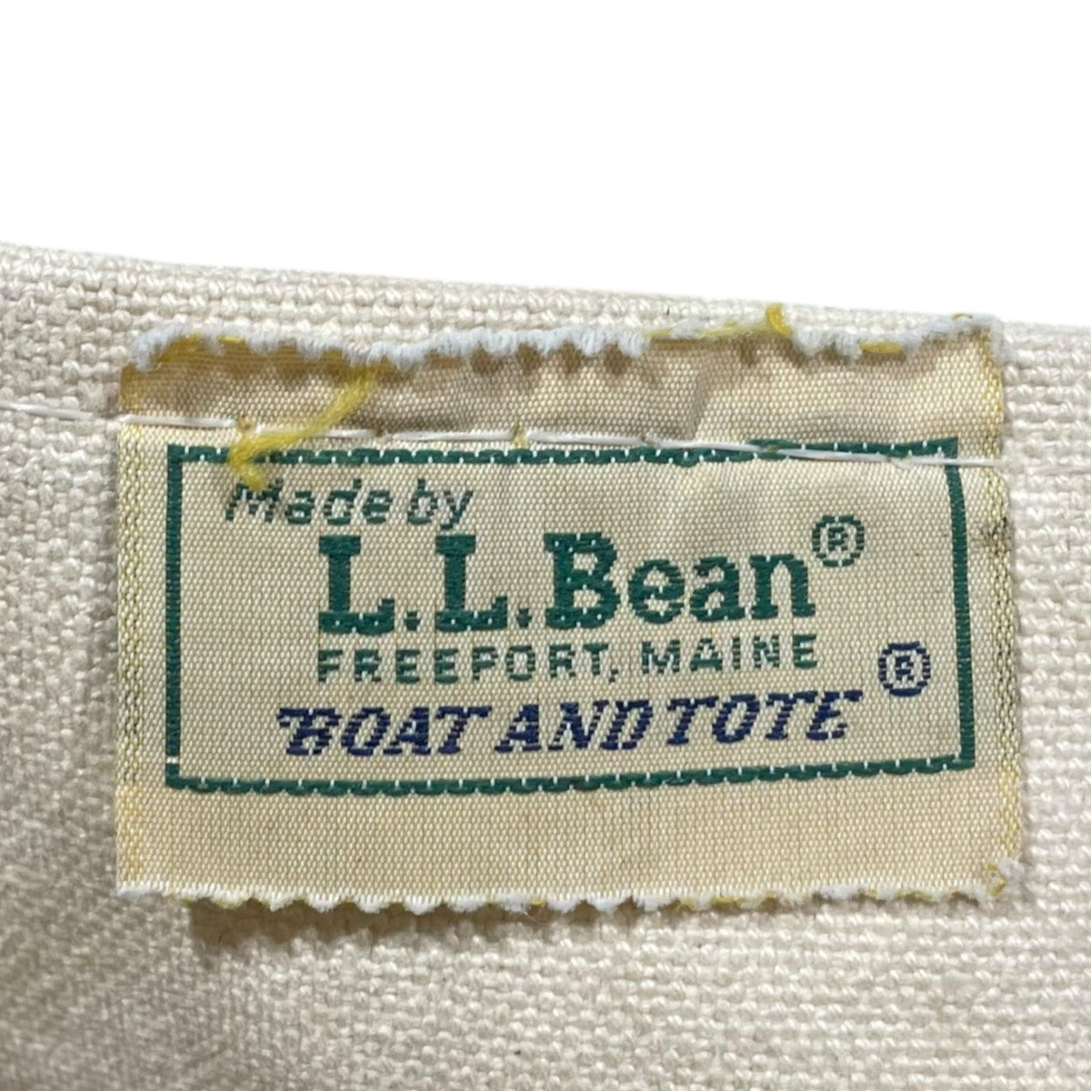 80s トートバッグ BOAT AND TOTE ボートアンドトート ギザタグ 2色タグ