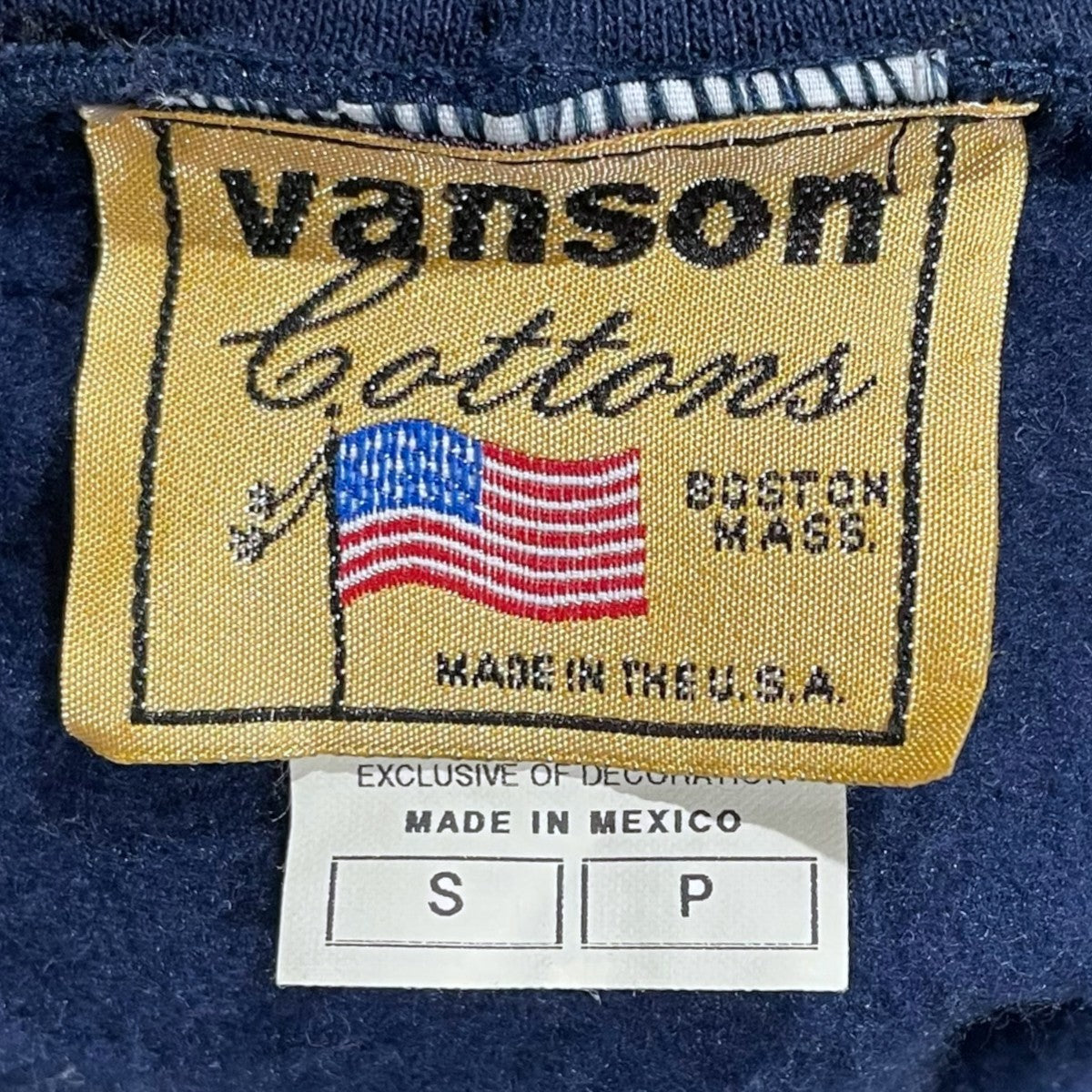 VANSON(バンソン) スカルボーンプリント ジップアップパーカー BONE