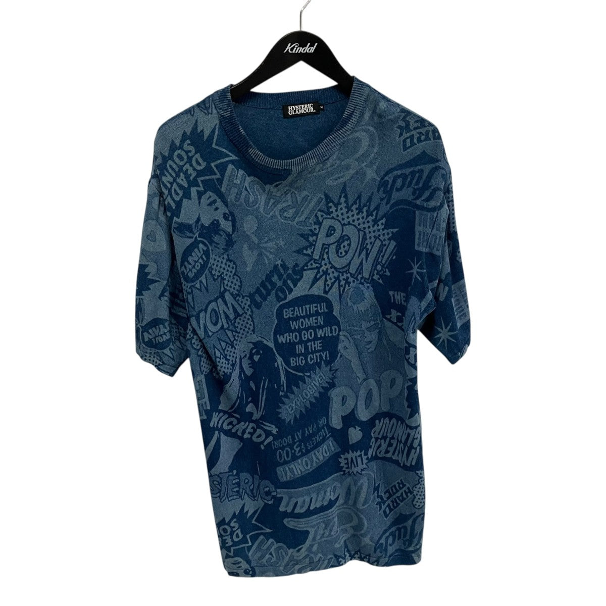 Hysteric Glamour 半袖ニット02182NS05 古着・中古-1枚目のアイテム画像