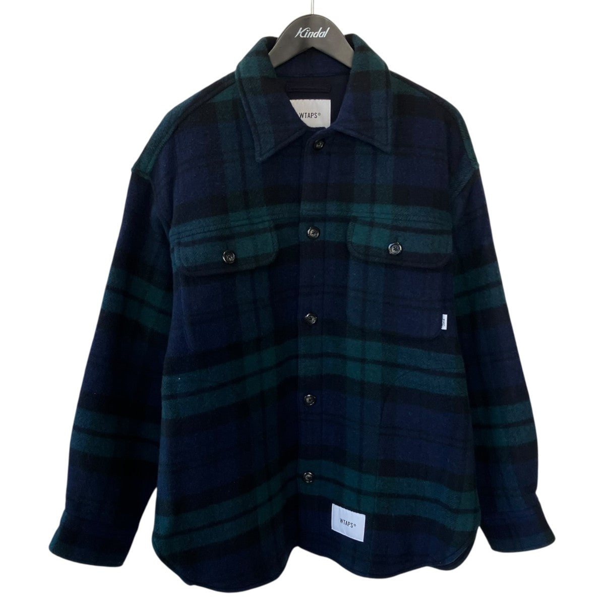 WTAPS WCPO 02 ／ JACKET ／ WOPL． MOSSER． TEXTILEチェックジャケット242WVDT-JKM04 古着・中古-1枚目のアイテム画像