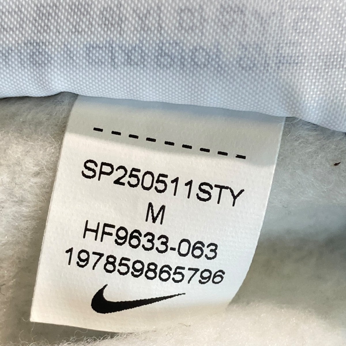 Supreme×NIKE 25SSジップパーカーHF9633-063 HF9633-063 グレー サイズ