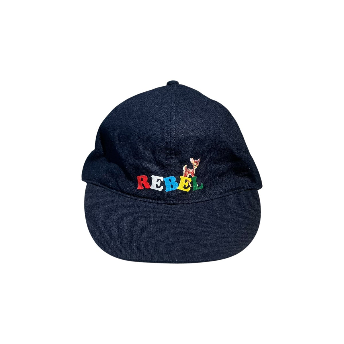 PRINTED COTTONAND LINEN BLEND BASEBALL CAPキャップUC1C4H02-3