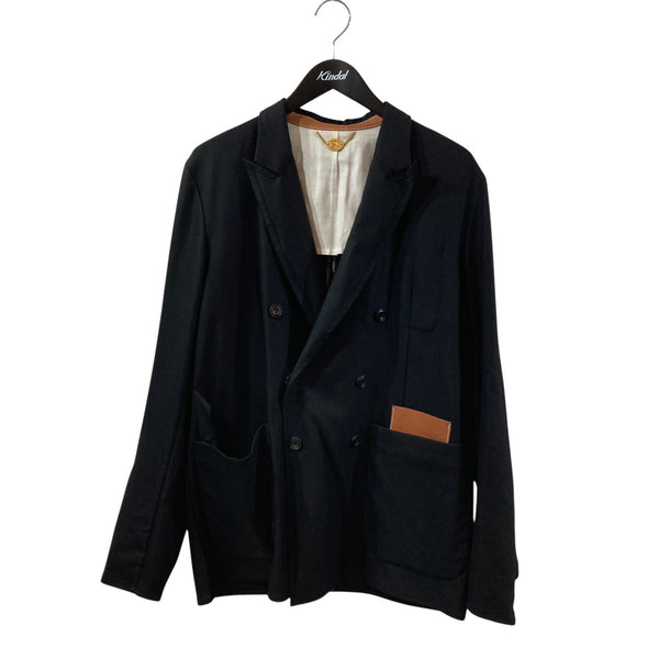 SUNSEA(サンシー) Double BREASTED JACKETダブルジャケット20A37 20A37